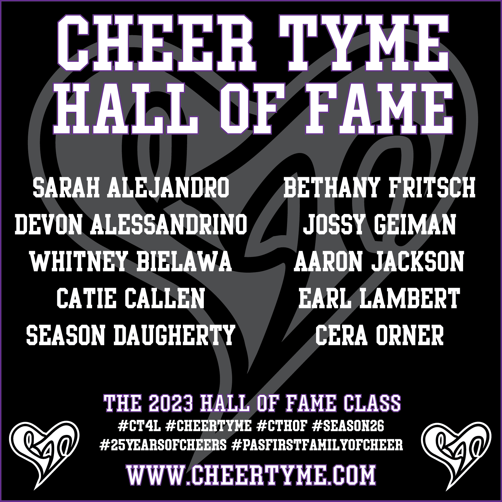 Congratulation 2023 Hall Of Fame Inductees 